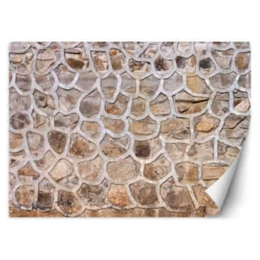 Carta Da Parati, Muro di pietra vintage - 100x70