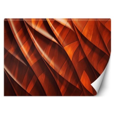 Wallpaper, Orange texture 3D - 100x70