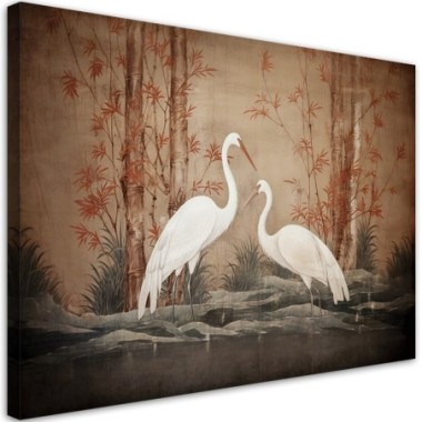 Canvas print, Animal Oriental Bird - 60x40