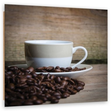 Quadro deco panel, tazza di caffÃ¨ - 50x50