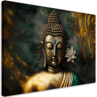 Canvas print, Buddha Zen Abstraction - 60x40