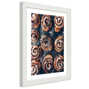 Quadro con cornice, Dolci caldi - 40x60