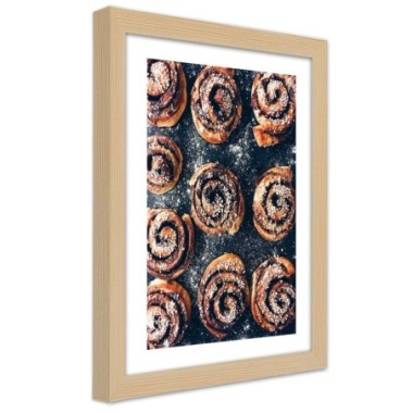 Quadro con cornice, Dolci caldi - 40x60