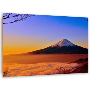Quadro deco panel, Il Monte Fuji immerso nella luce...