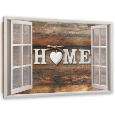 Quadro deco panel, Iscrizione domestica su legno...