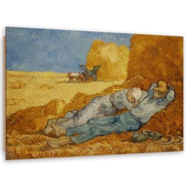 Quadro deco panel, Siesta - Riproduzione di V. van...