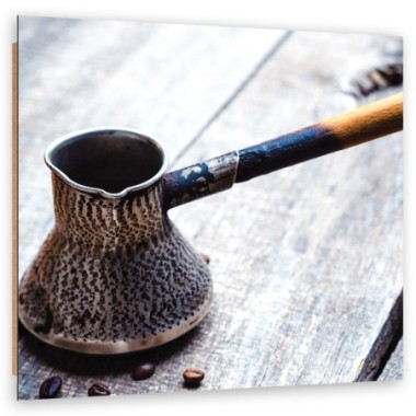 Quadro deco panel, Caffettiera - 50x50