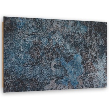 Quadro deco panel, Mandala orientale vintage - 60x40