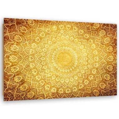 Quadro deco panel, Oro Mandala Abstraction - 60x40