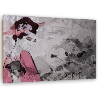 Quadro deco panel, Geisha giapponese - 60x40
