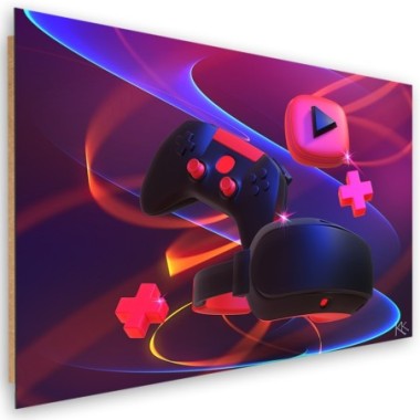 Quadro deco panel, Impostato per il giocatore - 60x40