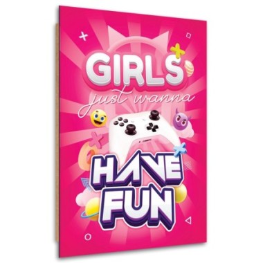 Quadro deco panel, Iscrizione al gioco per le donne...