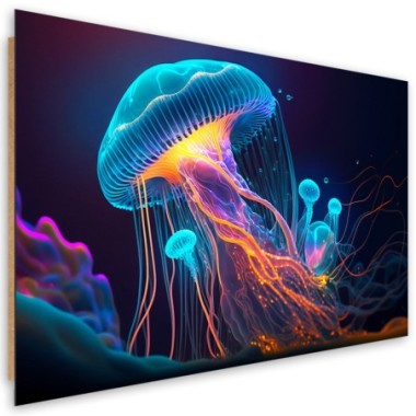 Deco panel print, Vivid colours underwater - 60x40