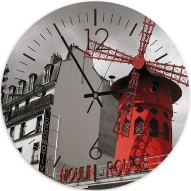 Orologio da parete, Moulin Rouge - 40x40