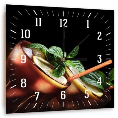 Orologio da parete, Cocktail Cuba libre - 40x40