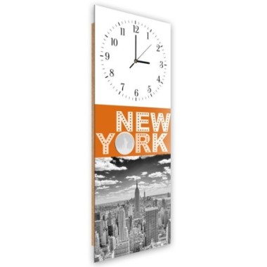 Orologio da parete, CittÃ  di New York - 25x65