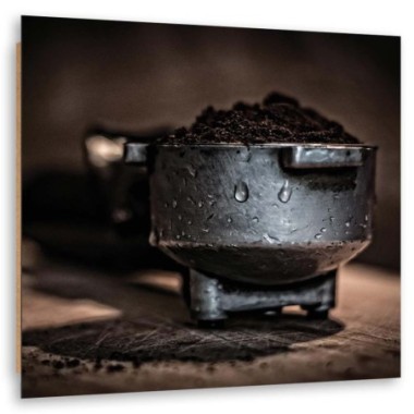 Quadro deco panel, CaffÃ¨ macinato - 60x60