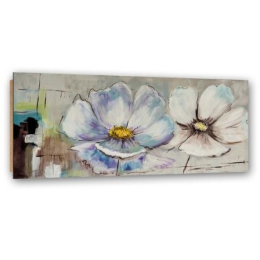 Quadro deco panel, Due fiori - 90x30