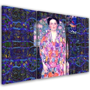 Quadro su tela 3 paneli, Ritratto di Eugenia...