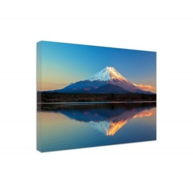 Quadro su tela, Paesaggio giapponese Monte Fuji - 90x60