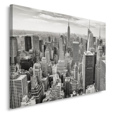Quadro su tela, Panorama di New York City - 90x60