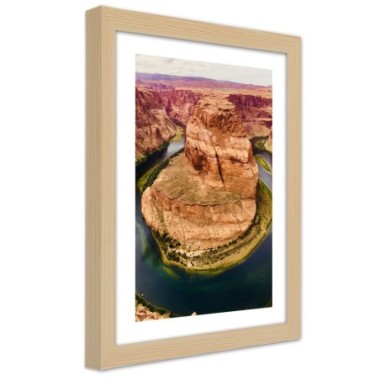 Quadro con cornice, Le rocce del Grand Canyon - 60x90