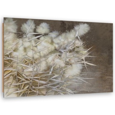 Quadro deco panel, Cane Boho Grass - 90x60