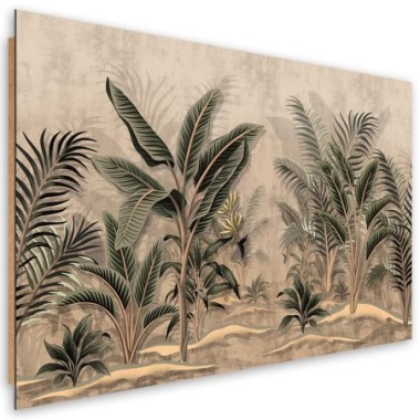 Quadro deco panel, Foresta pluviale tropicale - 90x60