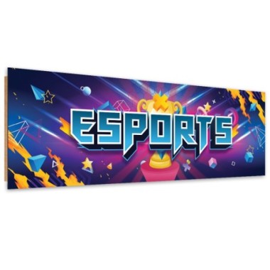 Quadro deco panel, Astrazione per il giocatore - 120x40