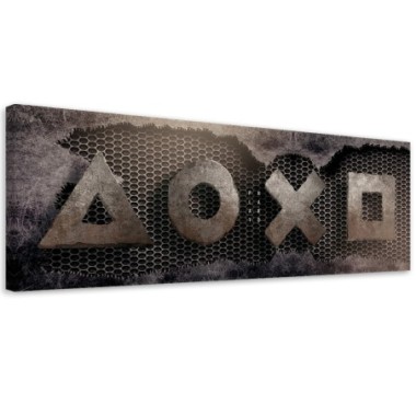 Quadro su tela, Controller dei simboli chiave - 120x40