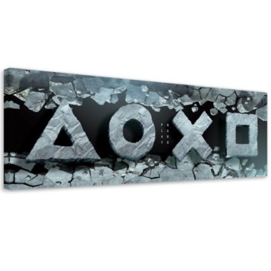 Quadro su tela, Controller di astrazione - 120x40