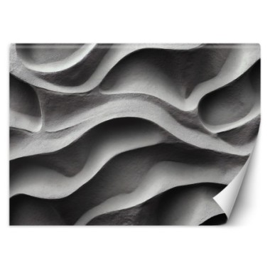 Wallpaper, Concrete waves 3D - 200x140