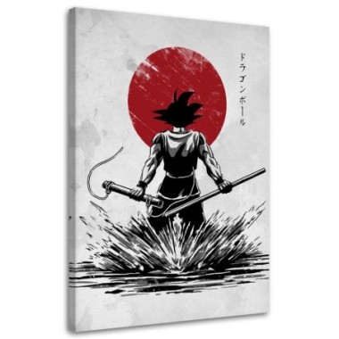 Quadro su tela, Anime Manga Samurai - 70x100