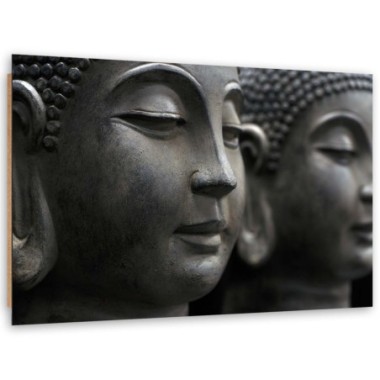 Quadro deco panel, Figure di Buddha - 100x70