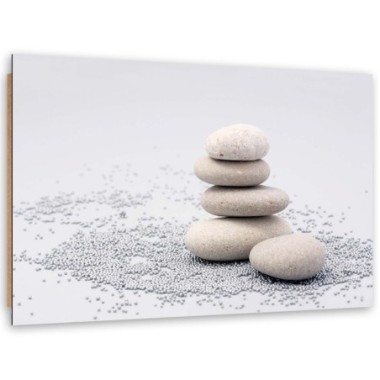 Quadro deco panel, Pietre zen - 100x70