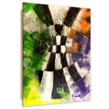 Quadro deco panel, Scacchiera - 70x100