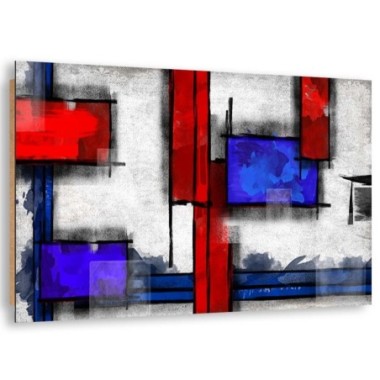 Quadro deco panel, Astrazione geometrica - 100x70