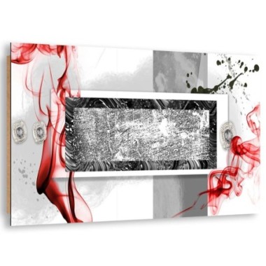 Quadro deco panel, Esplosione di rosso - 100x70