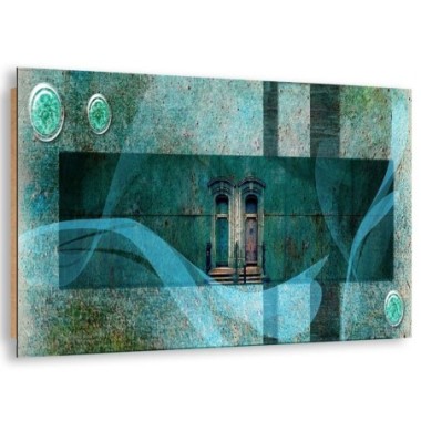 Quadro deco panel, Finestra segreta - 100x70