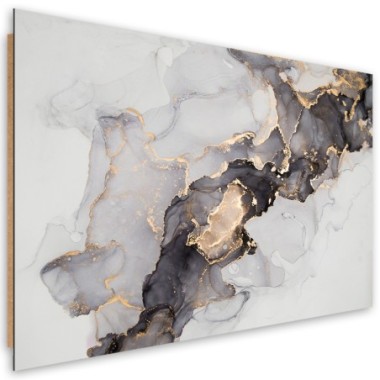 Quadro deco panel, Astrazione della trama in marmo -...