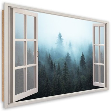 Quadro deco panel, Visualizza finestra Foresta nella...