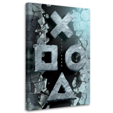 Quadro su tela, Pulsanti per il controller - 70x100