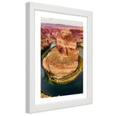 Quadro con cornice, Le rocce del Grand Canyon - 70x100