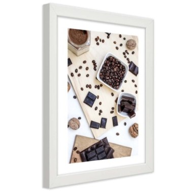 Quadro con cornice, Pasticcio di caffÃ¨ - 70x100