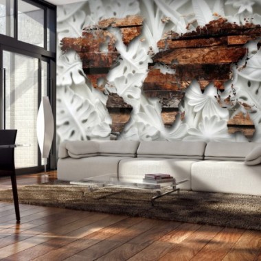 Fotomurale - Alabastrine Map - 400x280