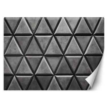 Wallpaper, Geometric triangles 3D - 250x175