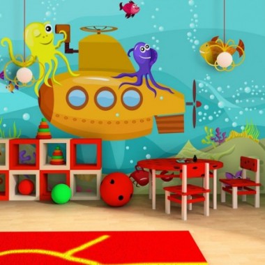 Fotomurale - Sottomarino - 200x154