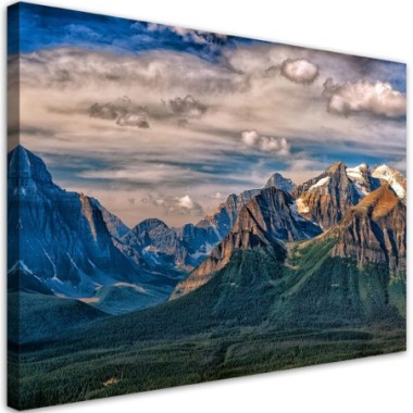 Quadro su tela, Natura del paesaggio di montagna -...