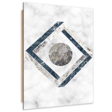 Quadro deco panel, Astrazione geometrica - 80x120