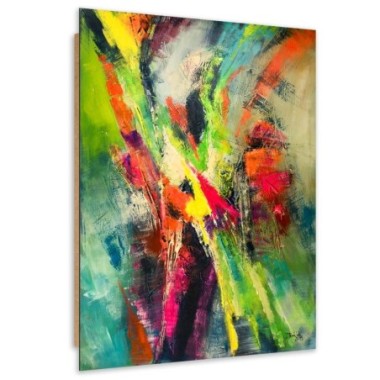 Quadro deco panel, Danza dei colori - 80x120
